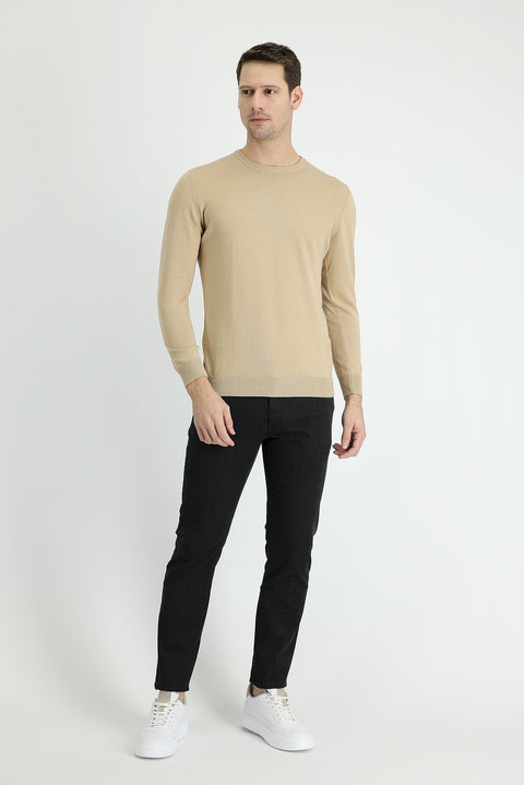 Koyu Antrasit Slim Fit Dar Kesim Likralı Kanvas / Chino Pantolon