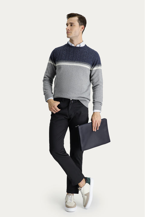 Medium Anthracite Regular Fit Standard Cut Sports Trousers