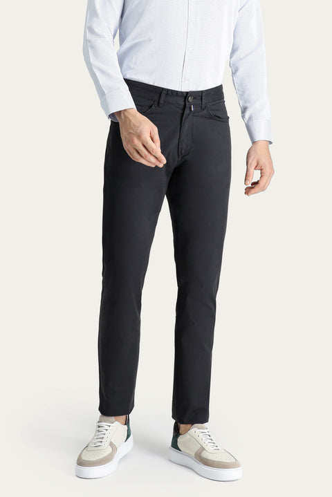 Medium Anthracite Regular Fit Standard Cut Sports Trousers