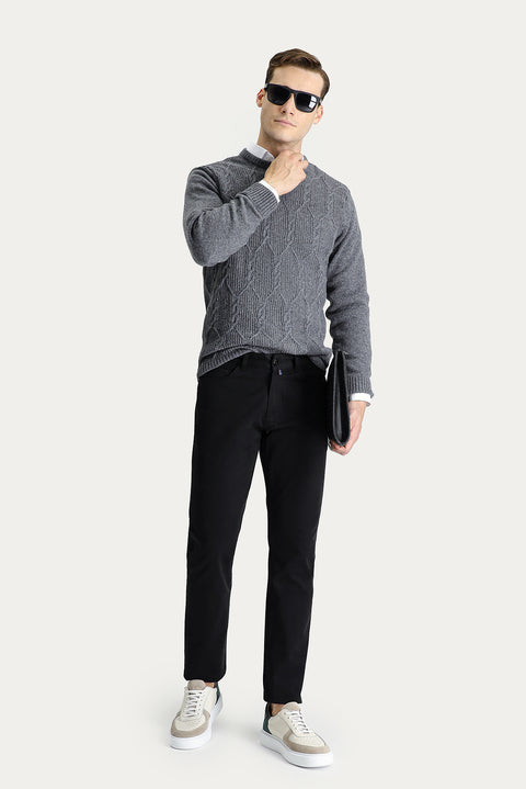 Black 7 Drop Super Slim Fit Extra Narrow Cut Sports Pants