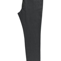 Dark Smoke Regular Fit Standard Cut Patterned Lycra Canvas / Chino Trousers