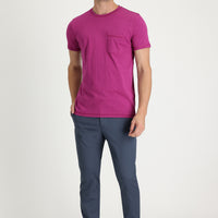 Orta Petrol 7 Drop Super Slim Fit Eksra Dar Kesim Pamuk Klasik Kumaş Pantolon