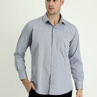 Dark Navy Long-Sleeve Classic Shirt
