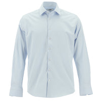 Light Blue Long Sleeve Slim Fit Classic Cotton Shirt