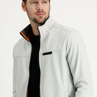 Light Grey Slim Fit Sports Jacket