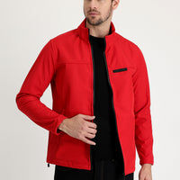 Flag Red Slim Fit Narrow Cut Sport Jacket