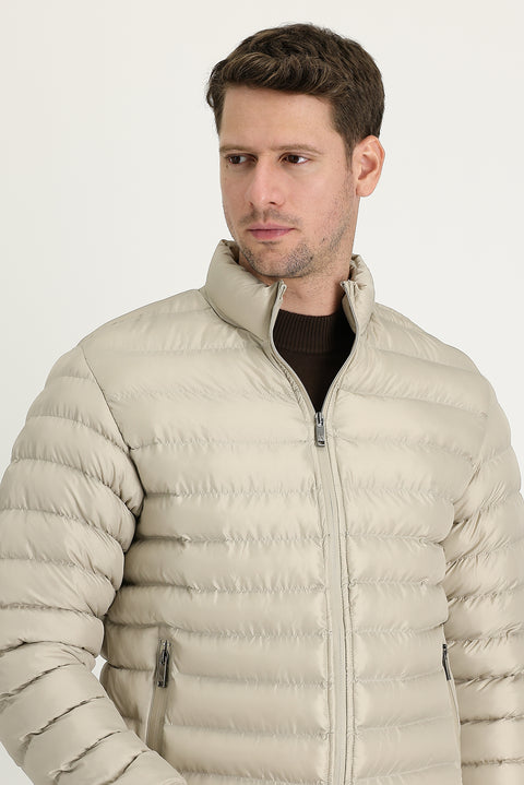 Stone Quilted Sport Jacket
