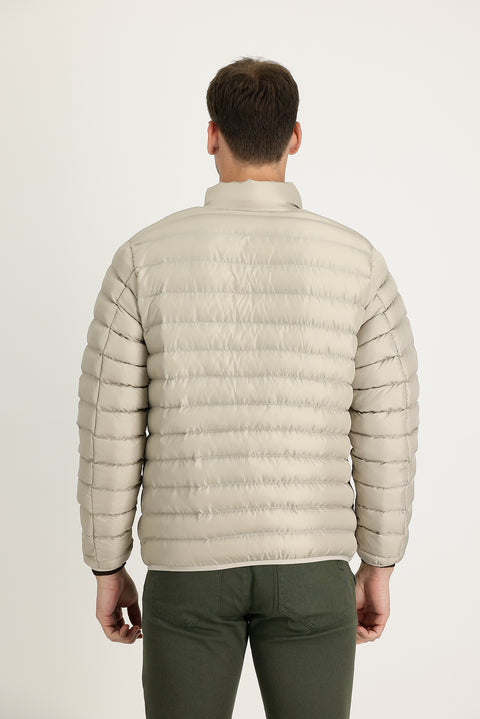 Stone Quilted Sport Jacket