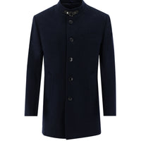 Dark Navy Plain Coat