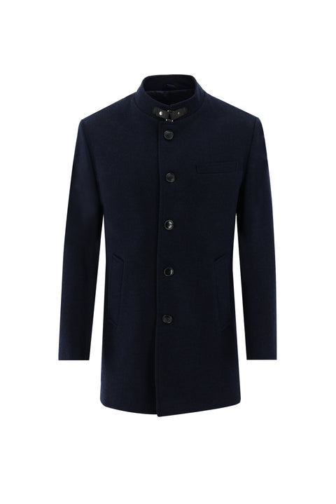 Dark Navy Plain Coat