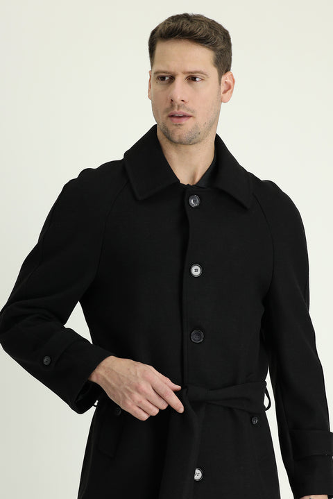 Black Classic Coat