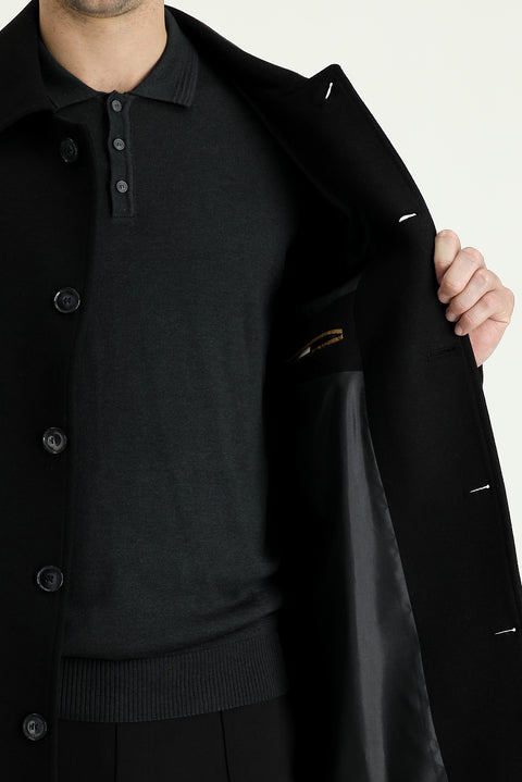 Black Classic Coat