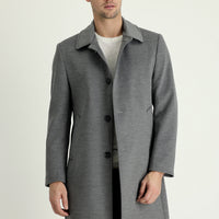 Medium Gray Classic Coat