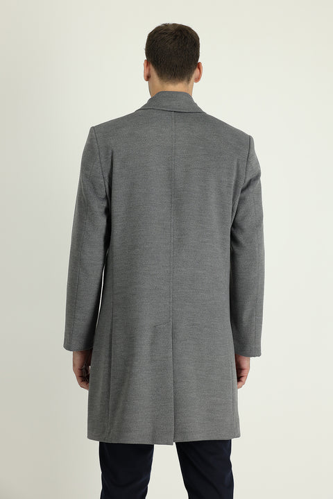 Medium Gray Classic Coat