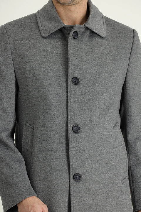 Medium Gray Classic Coat
