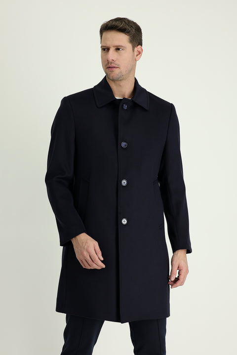 Dark Navy Classic Coat