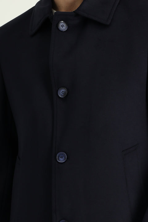Dark Navy Classic Coat