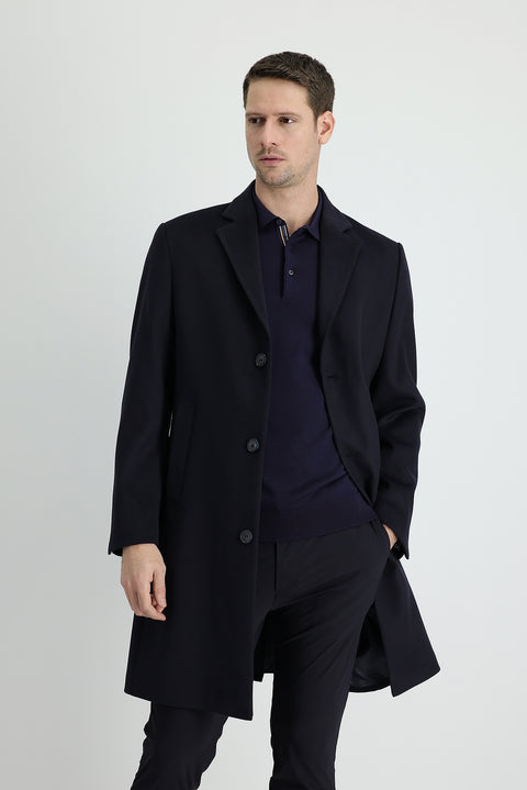 Dark Navy Classic Coat