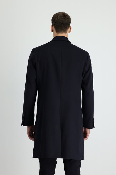 Dark Navy Classic Coat