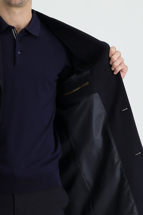 Dark Navy Classic Coat