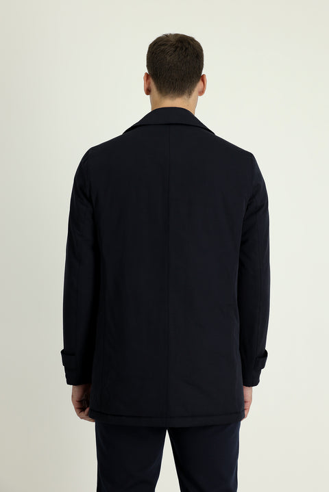 Medium Navy Classic Overcoat & Trench Coat