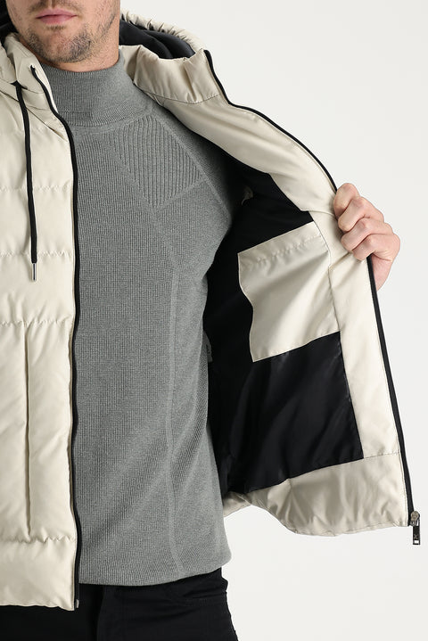 Medium Beige Padded Sports Vest