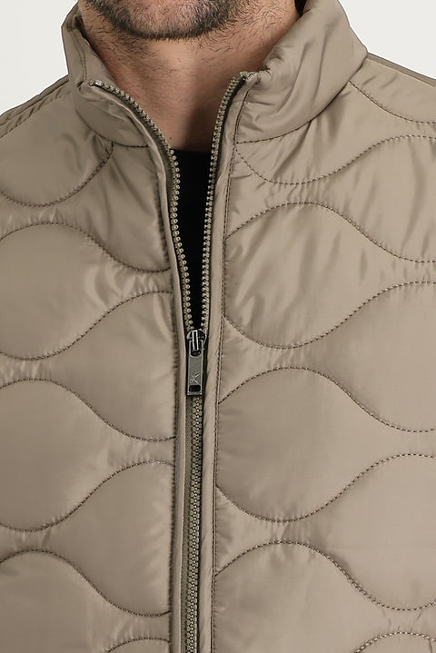 Medium Mink Quilted Sport Vest