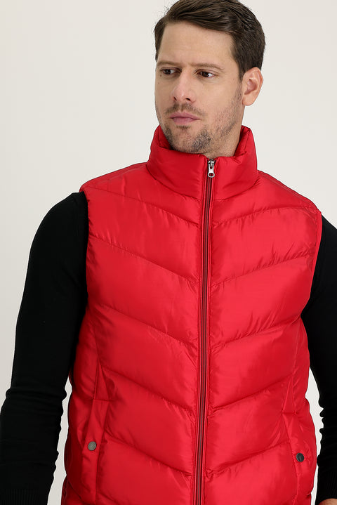 Coral Red Inflatable Sports Vest