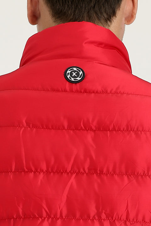 Coral Red Inflatable Sports Vest
