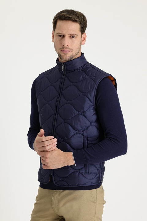 Medium Navy Sports Vest