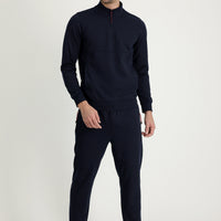 Dark Navy Slim Fit Sweatpants