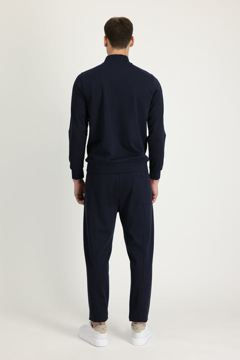 Dark Navy Slim Fit Sweatpants