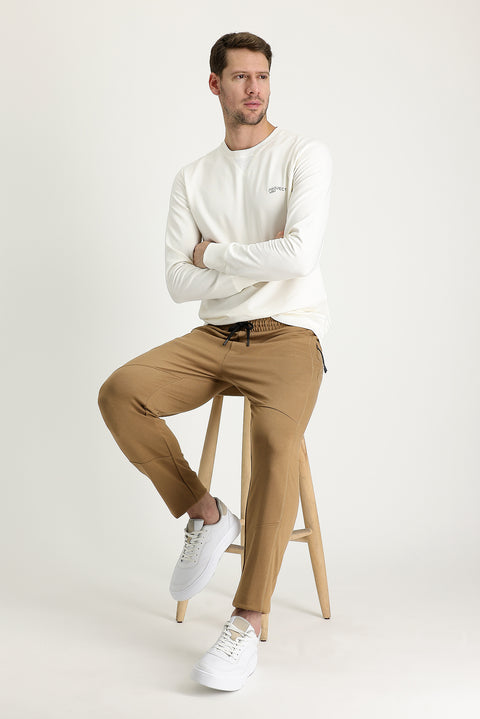 Camel Slim Fit Dar Kesim Sweatpant / Eşofman