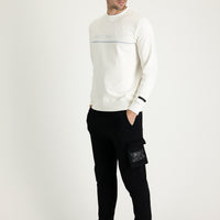 Black Slim Fit Cotton Sweatpants
