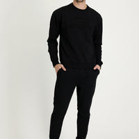Black Slim Fit Sweatpants