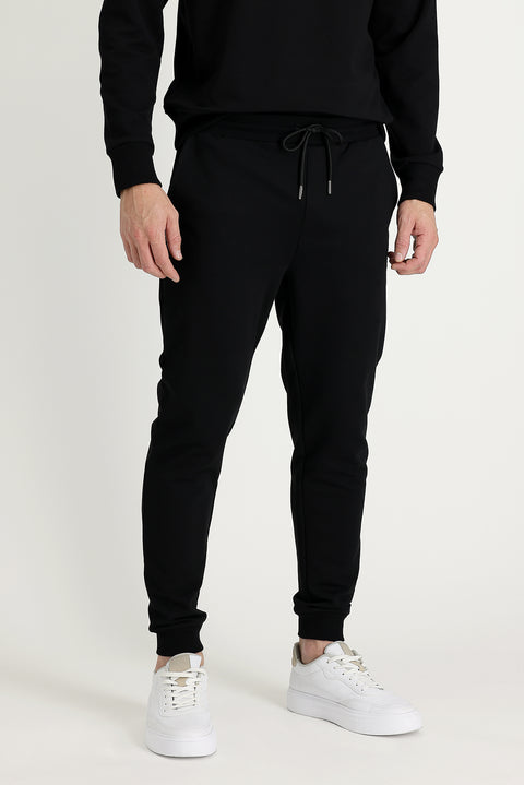 Black Slim Fit Sweatpants
