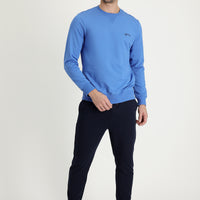 Medium Navy Slim Fit Cotton Sweatpants