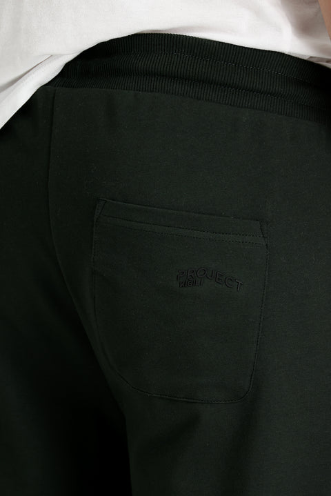 Orta Haki Slim Fit Dar Kesim Pamuklu Sweatpant / Eşofman Altı