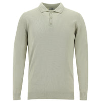 Stone Collar Regular Fit Cotton Knit Sweater