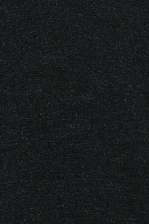 Medium Anthracite V-Neck Regular Fit Wool Knit Sweater