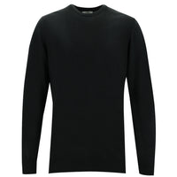 Dark Anthracite Crew Neck Regular Fit Knitted Sweater