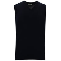 Dark Navy V-neck sweater knit