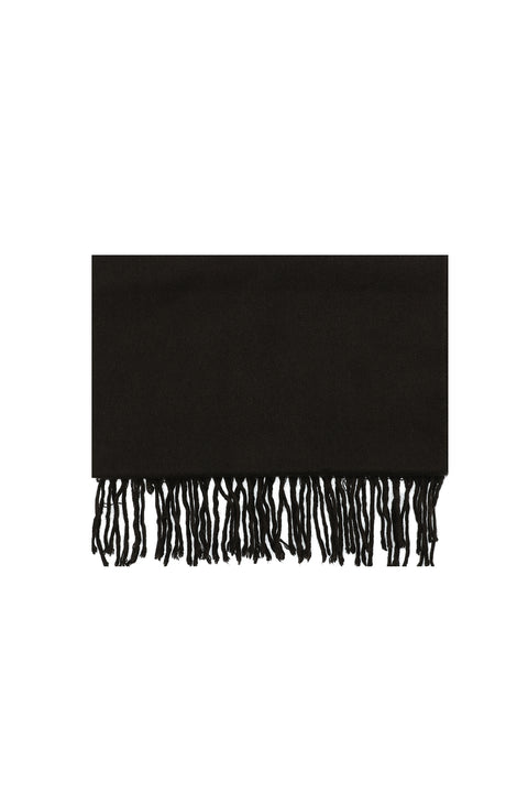 Dark Brown Plain Scarf