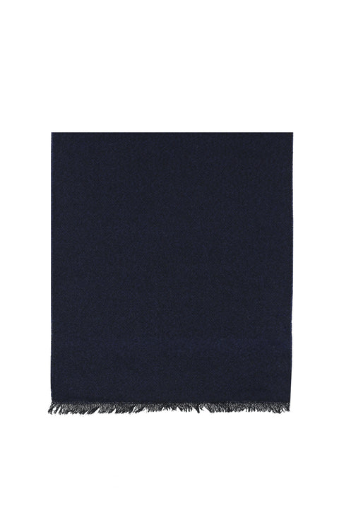 Medium Navy Plain Scarf