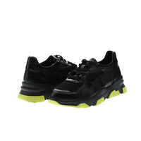 Black Leather Sport Shoes