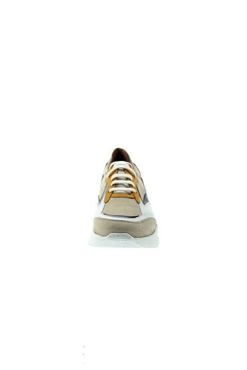 Beyaz Sneaker Deri Ayakkabı
