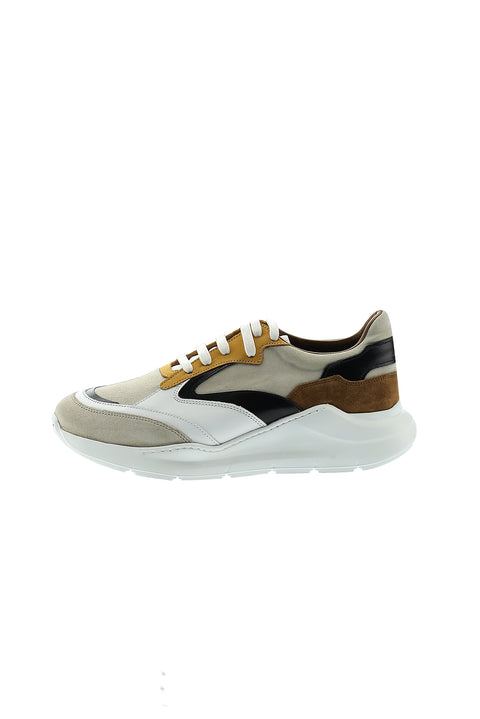 Beyaz Sneaker Deri Ayakkabı