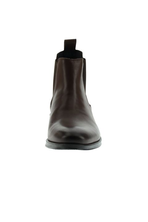 Dark Brown Leather Boots