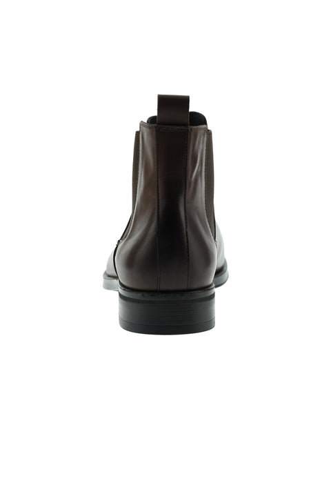 Dark Brown Leather Boots