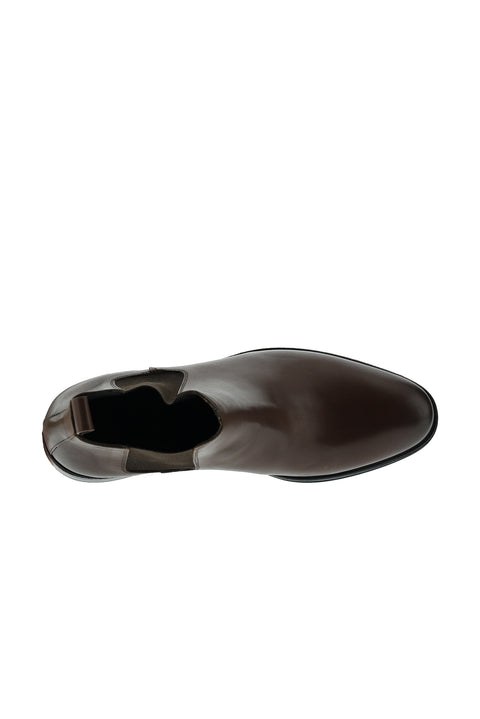 Dark Brown Leather Boots